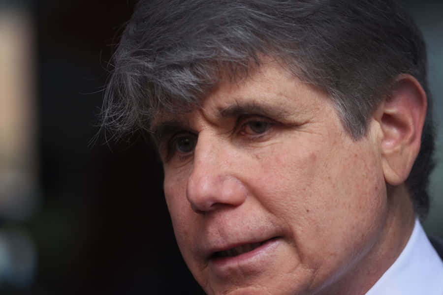 Close-up Portrait Of Rod Blagojevich Wallpaper