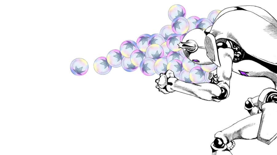 Close-up View Of Water Droplets On A Soft Feather Wallpaper