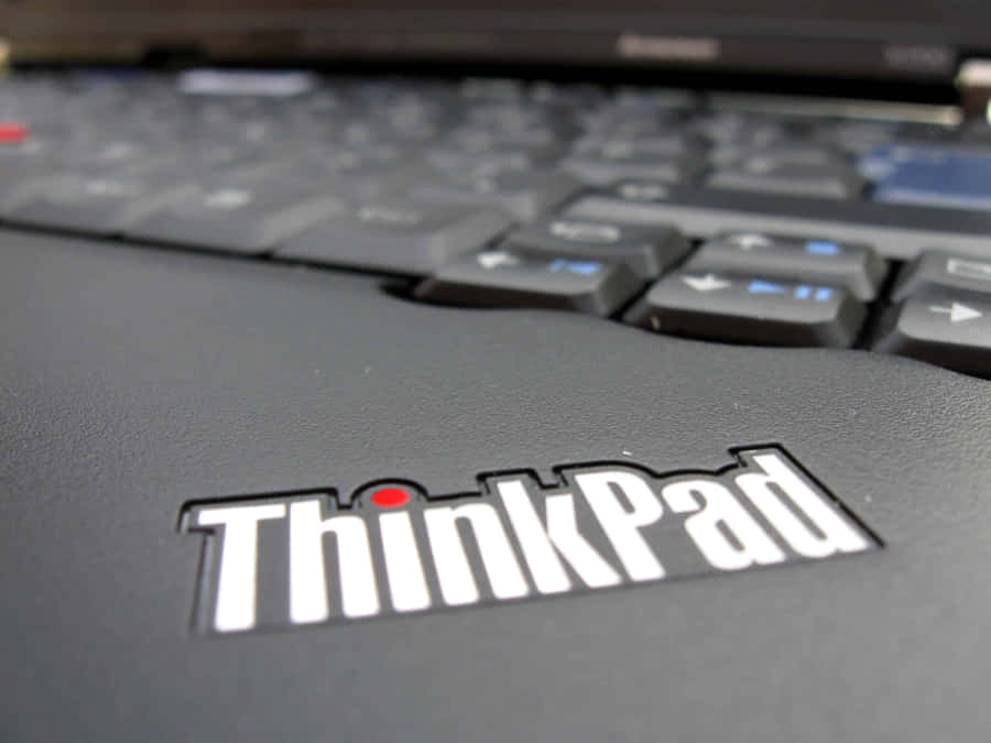Closeup Think Pad Logoon Laptop Wallpaper