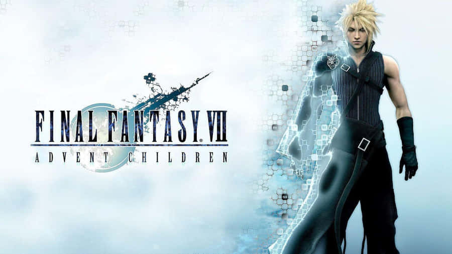 Cloud Strife In Action Wallpaper