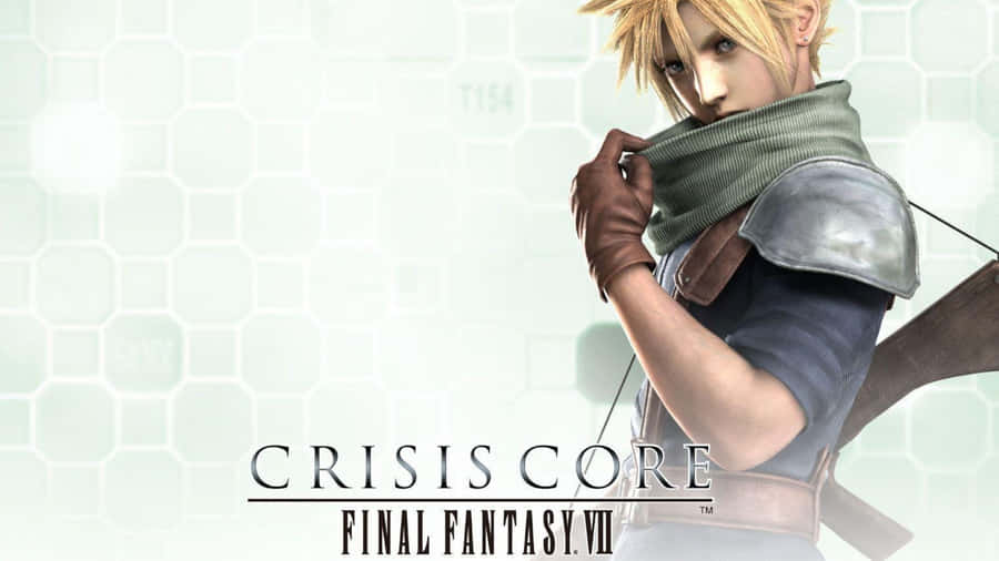 Cloud Strife With His Buster Sword Wallpaper