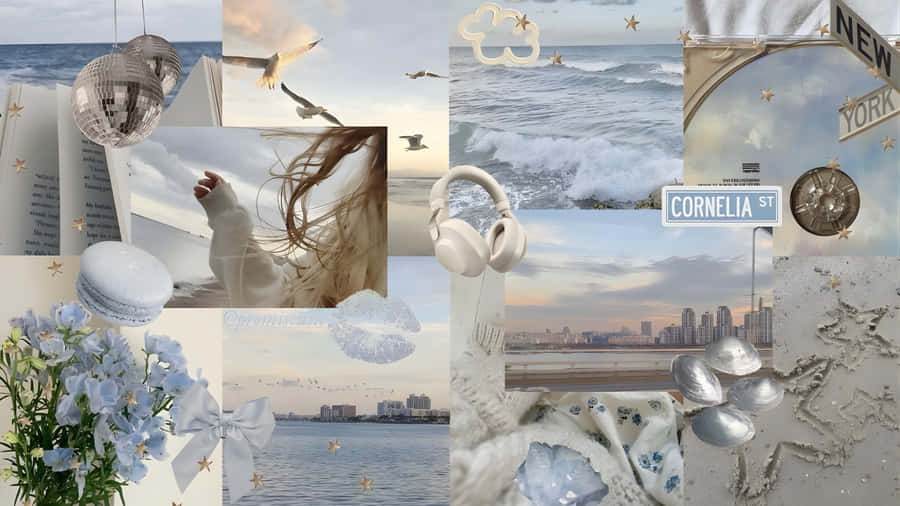 Coastal Serenity Inspiration Wallpaper