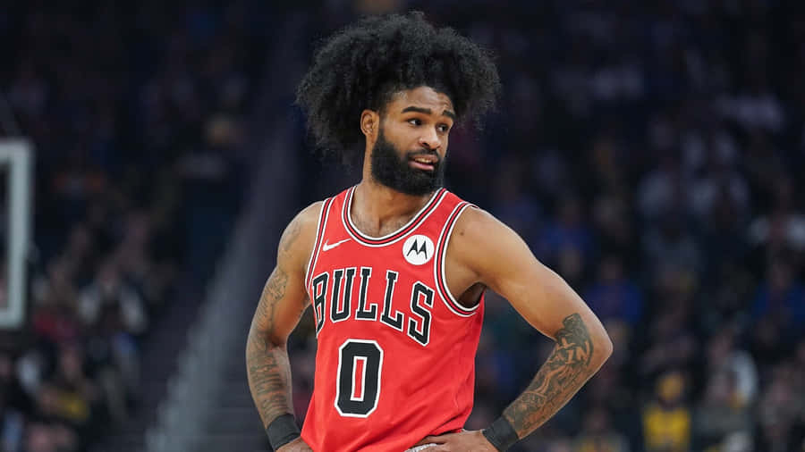 Coby White Chicago Bulls Game Moment Wallpaper