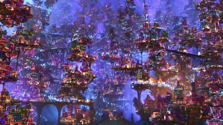 Coco Colorful Land Of Dead Wallpaper