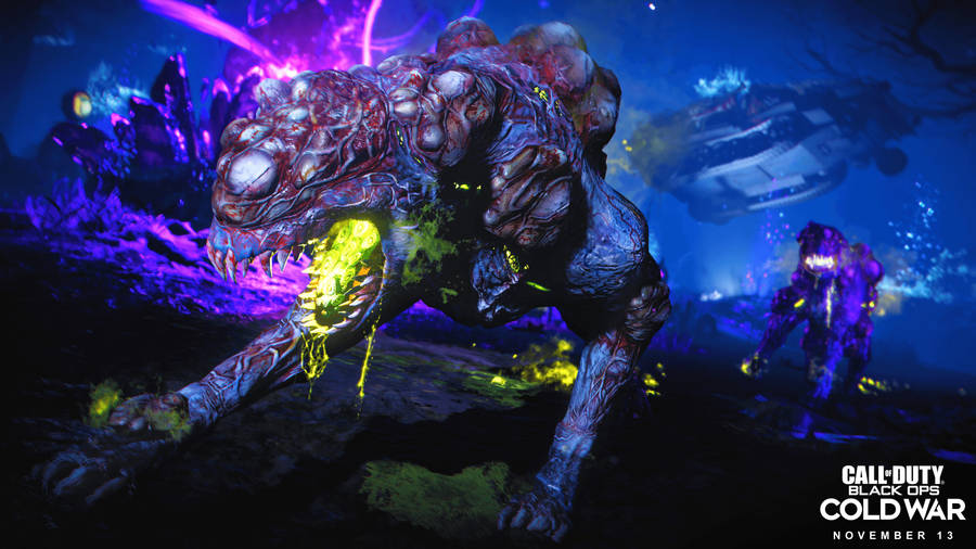 Cod Cold War Zombie Dog Wallpaper