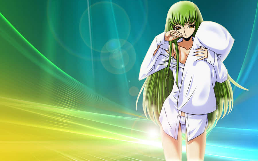 Code Geass C.c. - Mysterious And Enchanting Wallpaper