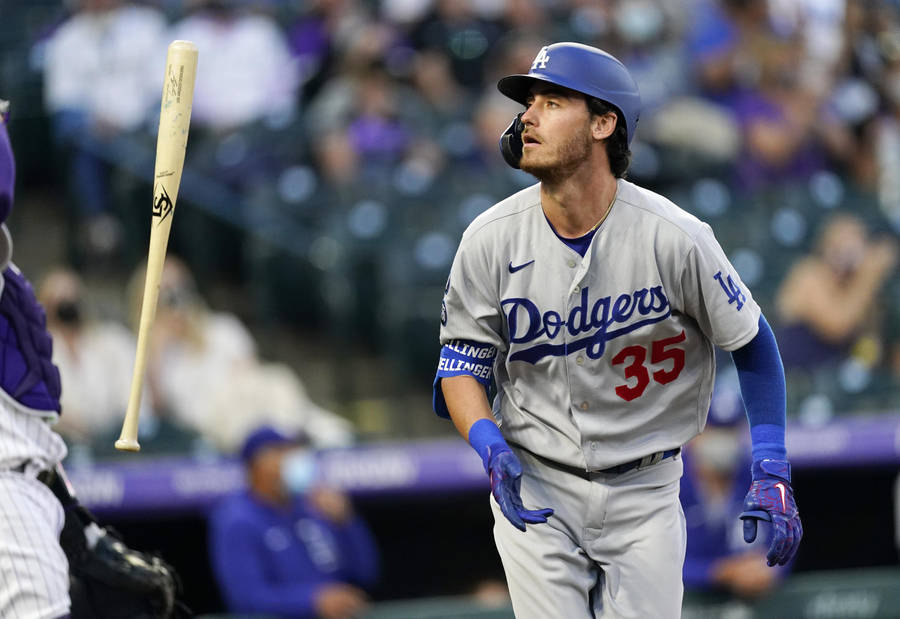 Cody Bellinger Focus Shot Wallpaper