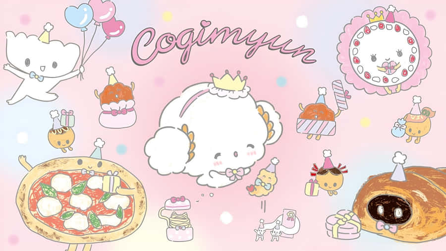 Cogimyun Cute Character Collection Wallpaper
