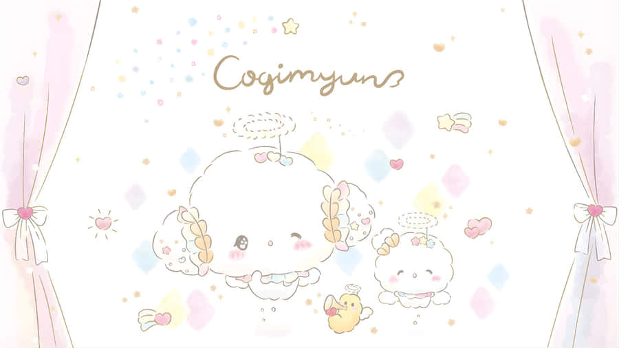 Cogimyun Cute Character Design Wallpaper