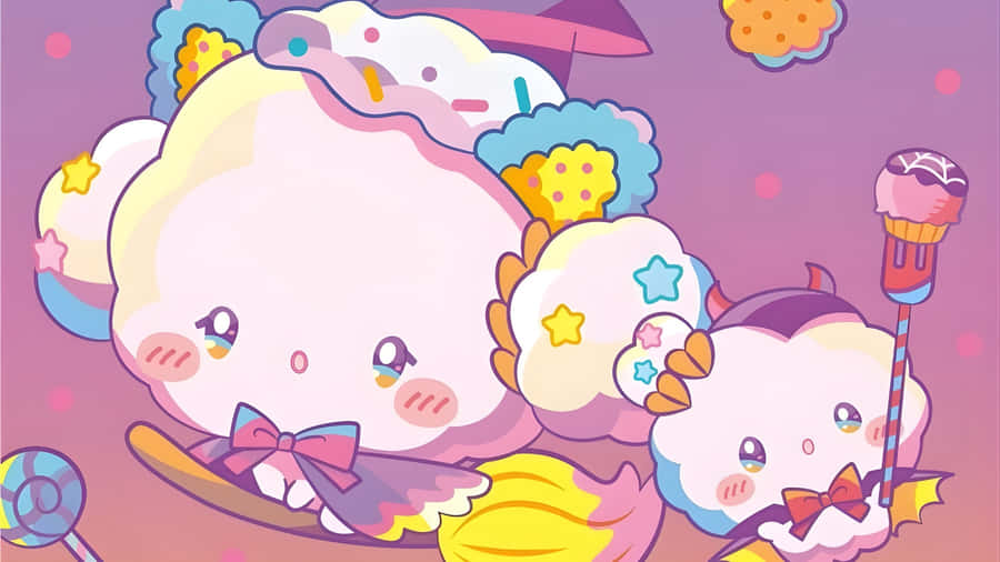 Cogimyun Cute Characters Wallpaper