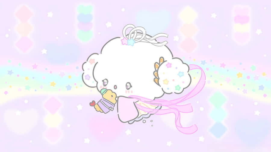 Cogimyun Cute Cloud Character Wallpaper