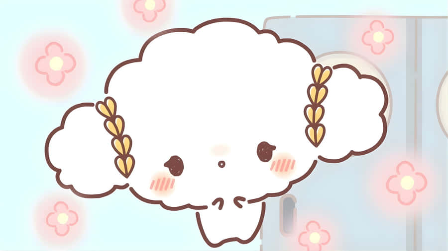 Cogimyun Cute Cloud Character Wallpaper