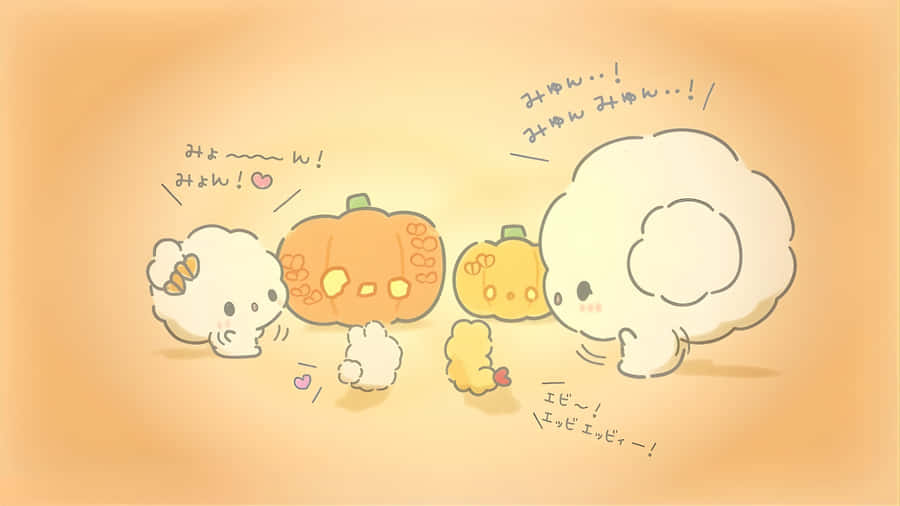 Cogimyun Pumpkin Family Wallpaper