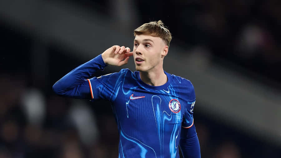 Cole Palmer Chelsea Celebration Wallpaper