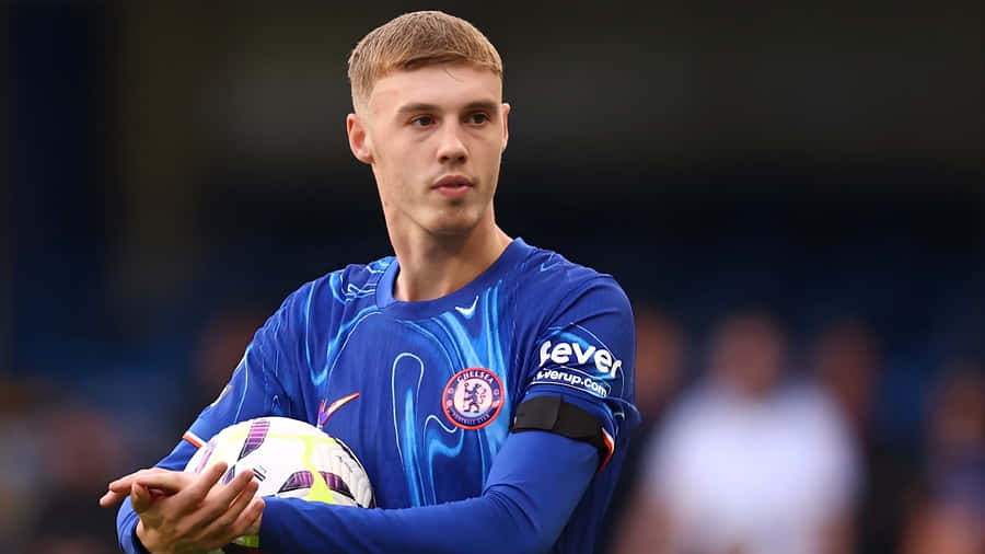 Cole Palmer Chelsea Footballer Wallpaper