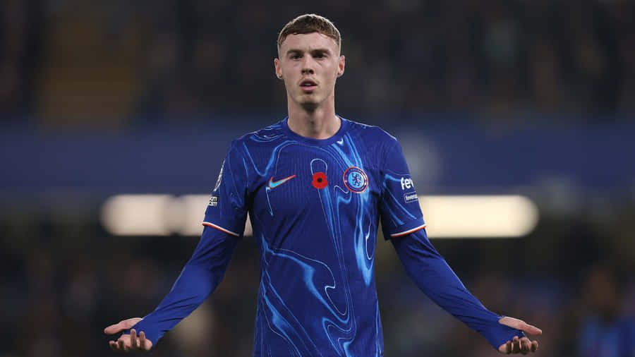 Cole Palmer Chelsea Midfielder Wallpaper