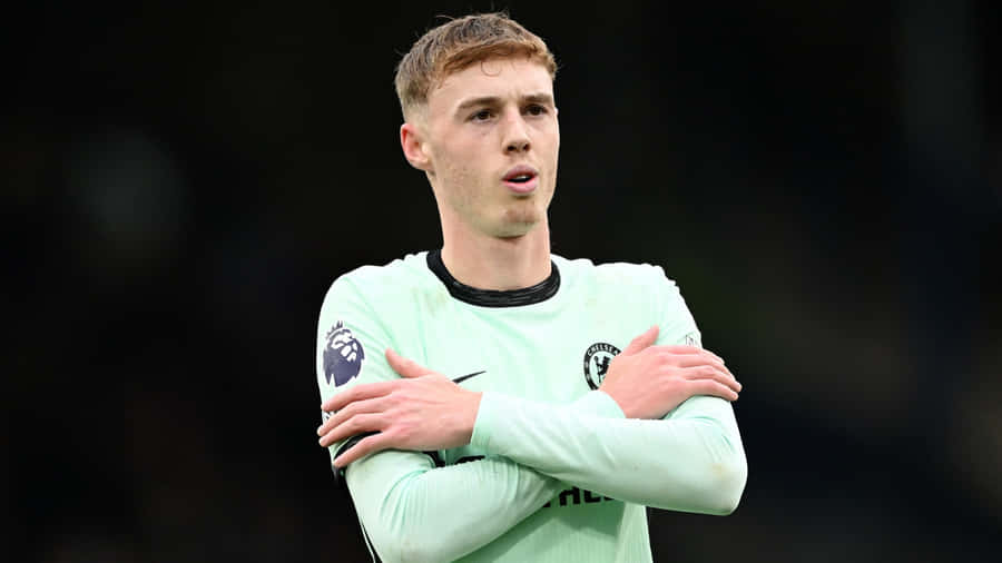 Cole Palmer Manchester City Celebration Wallpaper