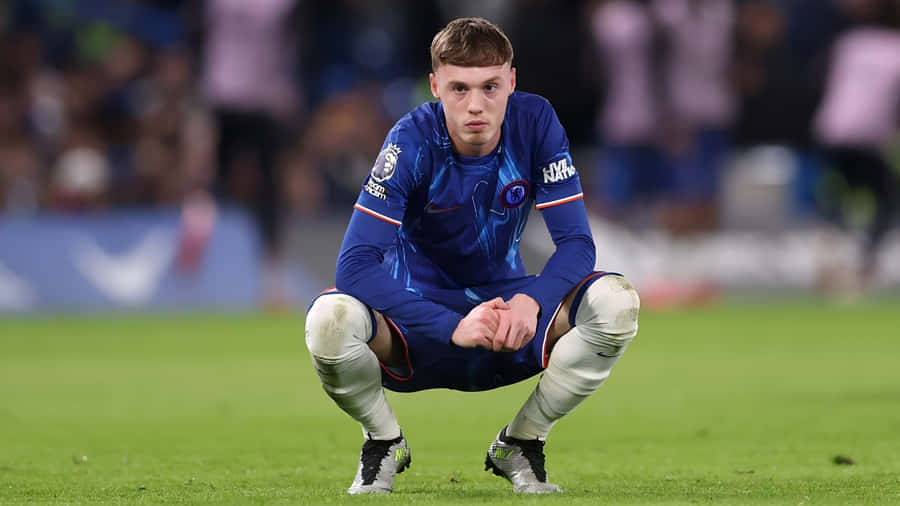 Cole Palmer Manchester City Focus Wallpaper