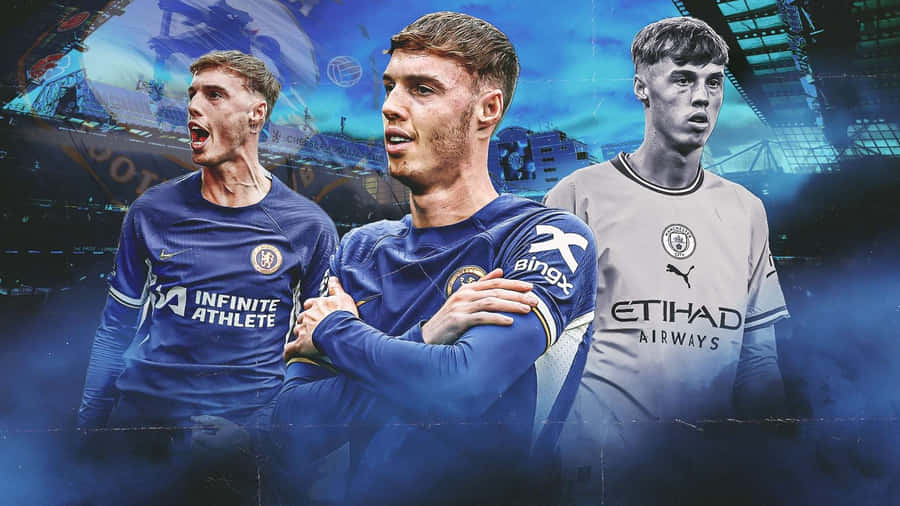 Cole Palmer Manchester City Star Wallpaper
