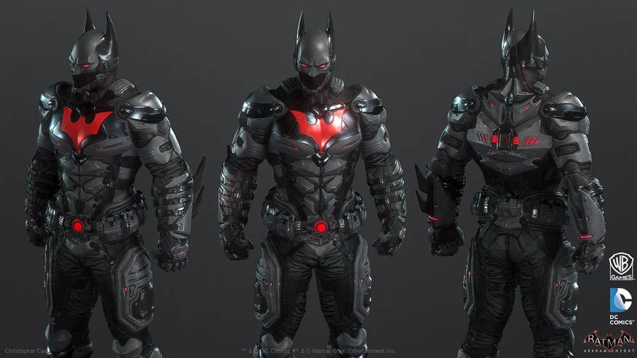 Collect The Ultimate Ghost In The Shell Lookalike With The Batman Beyond Mecha Action Figure Wallpaper