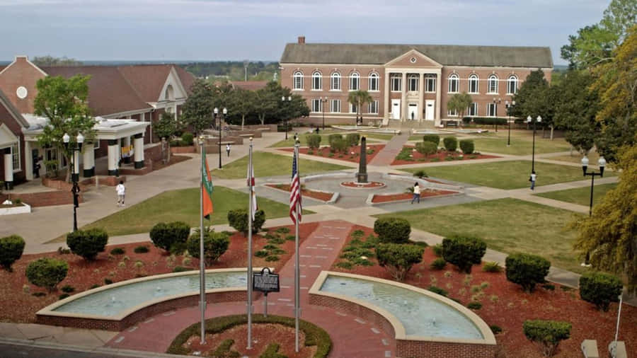 College Campus Aesthetic View.jpg Wallpaper