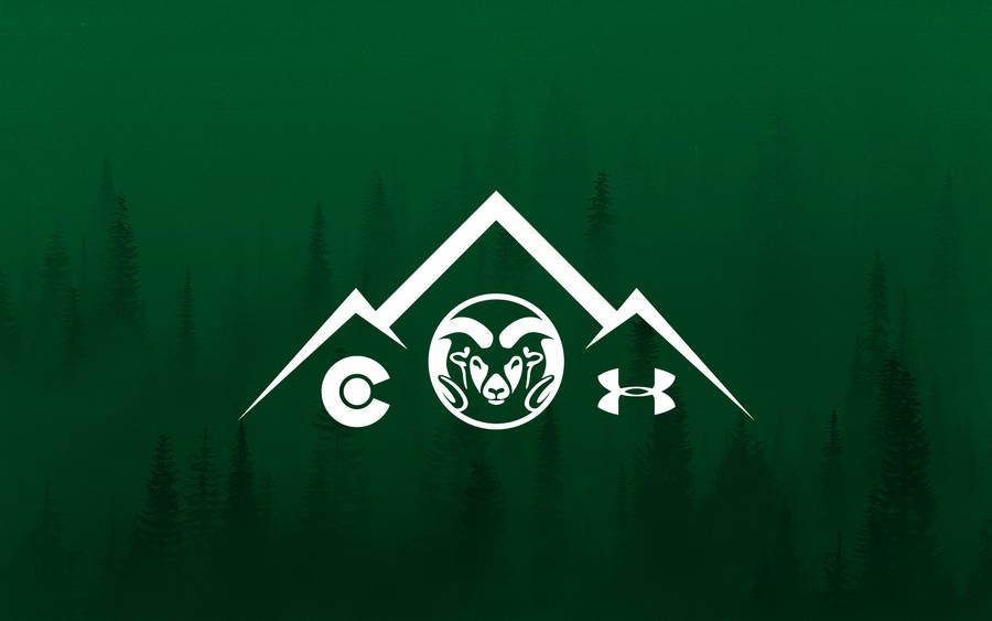 Colorado State University Athletics Logo Wallpaper