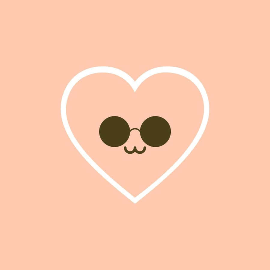 Colorful, Abstract Heart Art Wallpaper