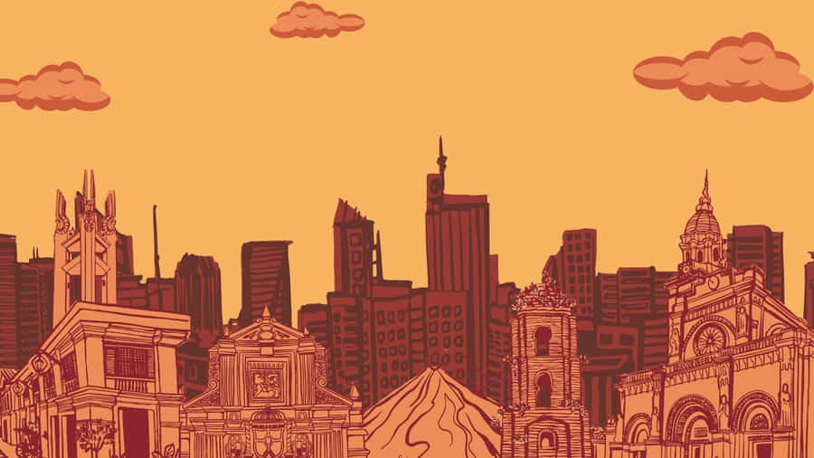 Colorful Beach Paradise Wallpaper