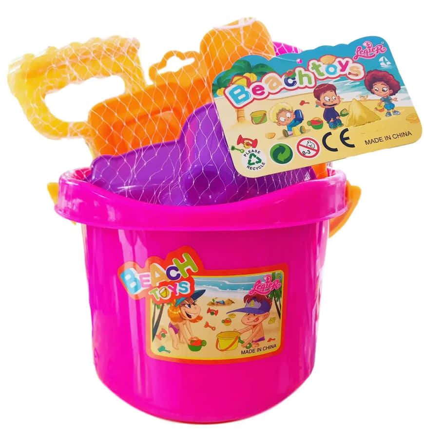 Colorful Beach Toys For A Fun Day Outdoors Wallpaper