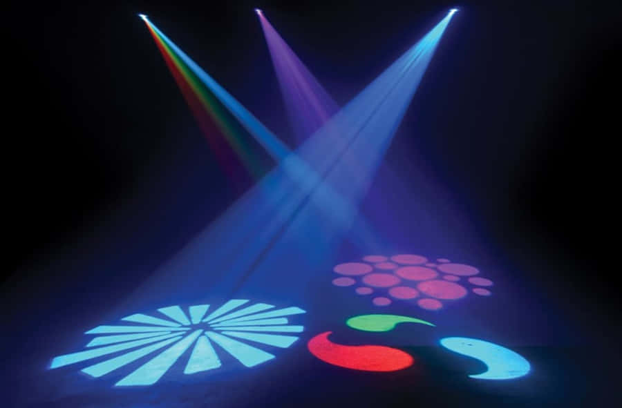 Colorful D J Lighting Effects Wallpaper