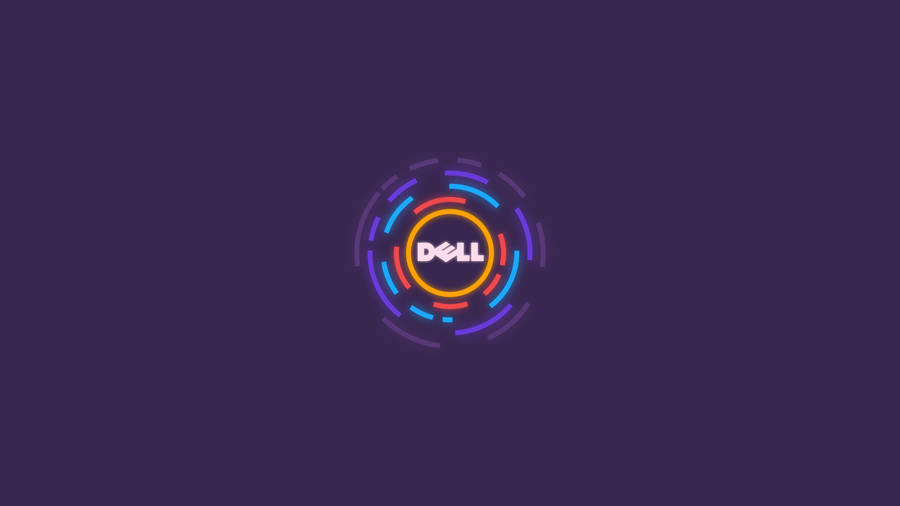 Colorful Dell Hd Logo Wallpaper