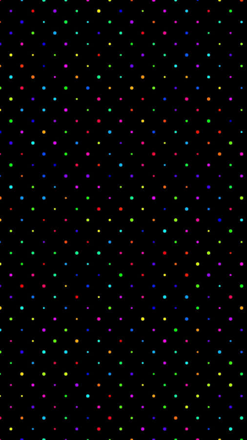 Colorful Dots Pattern Background Wallpaper