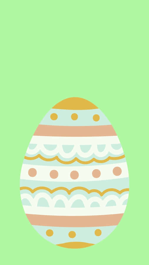 Colorful Easter Eggs Fun Wallpaper