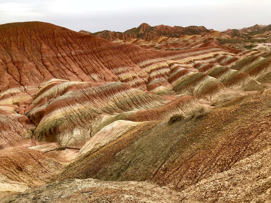 Colorful_ Eroded_ Landforms Wallpaper