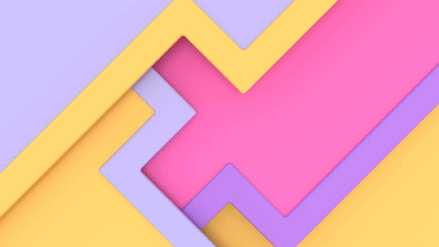 Colorful Geometric Abstract Shapes Wallpaper