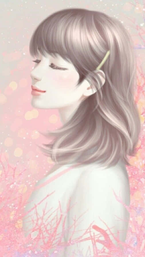 Colorful Kawaii Universe Art Wallpaper