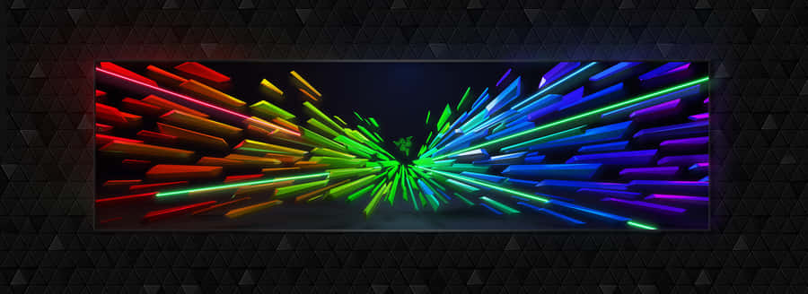Colorful_ Light_ Burst_ Abstract Wallpaper