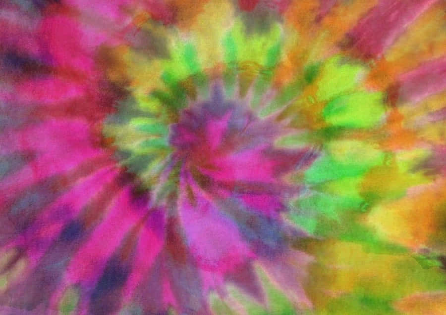 Colorful Pastel Tie Dye Fabric Texture Wallpaper