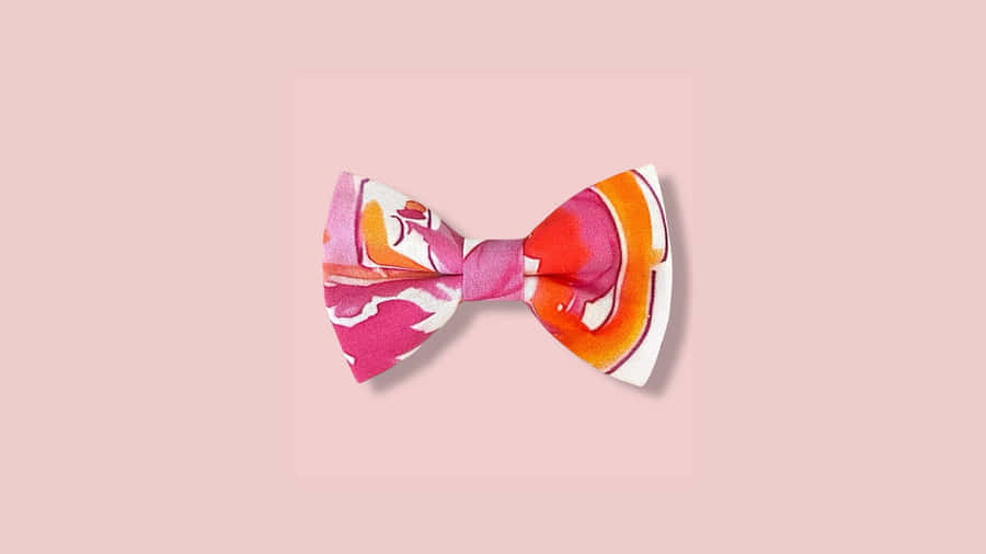 Colorful Preppy Bow Wallpaper