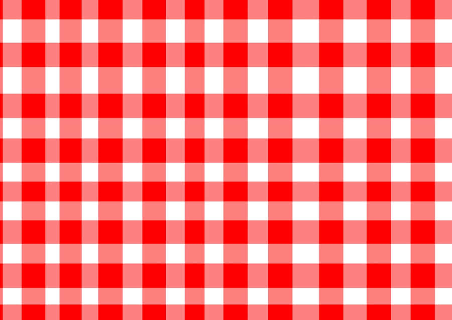 Colorful Red Checkered Pattern Wallpaper