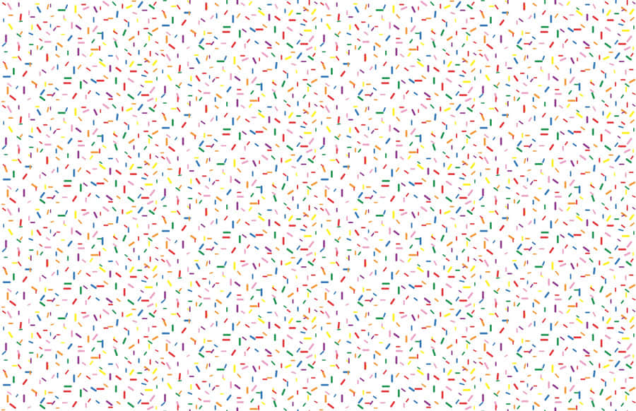 Colorful Sprinkles Pattern Wallpaper