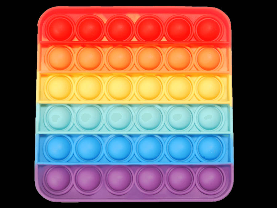Colorful Square Pop It Wallpaper