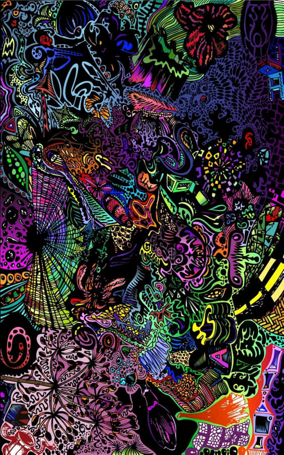 Colorful Stoner Iphone Wallpaper