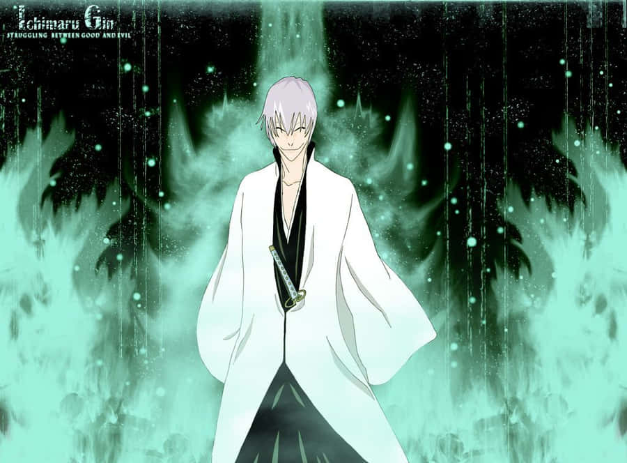 Come Into The Unknown With Captain Gin Ichimaru Wallpaper