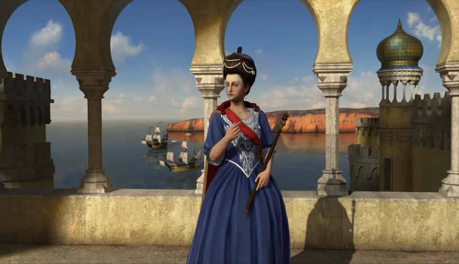 Commanding A Powerful Army In A Turn-based Strategy Game Wallpaper