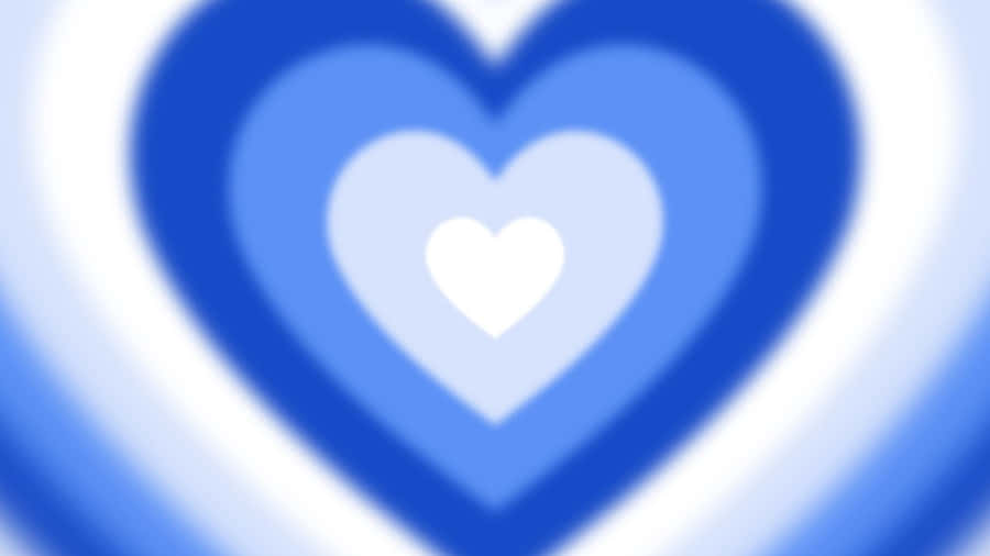 Concentric Hearts Aura Background Wallpaper
