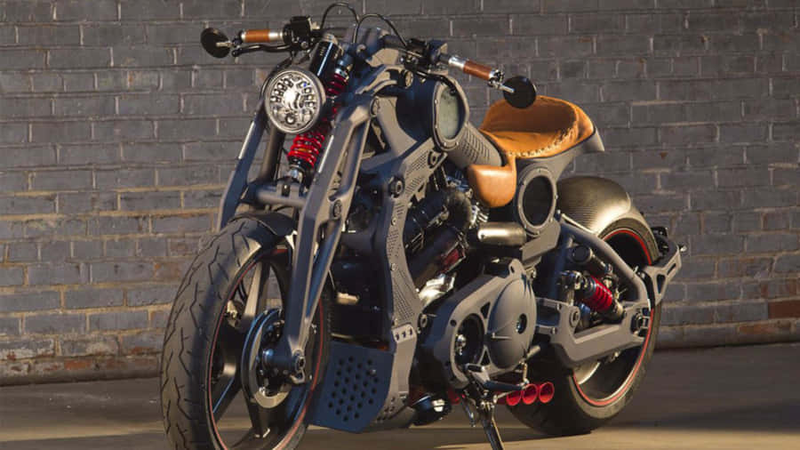 Confederate Motorcycle Unique Design Wallpaper