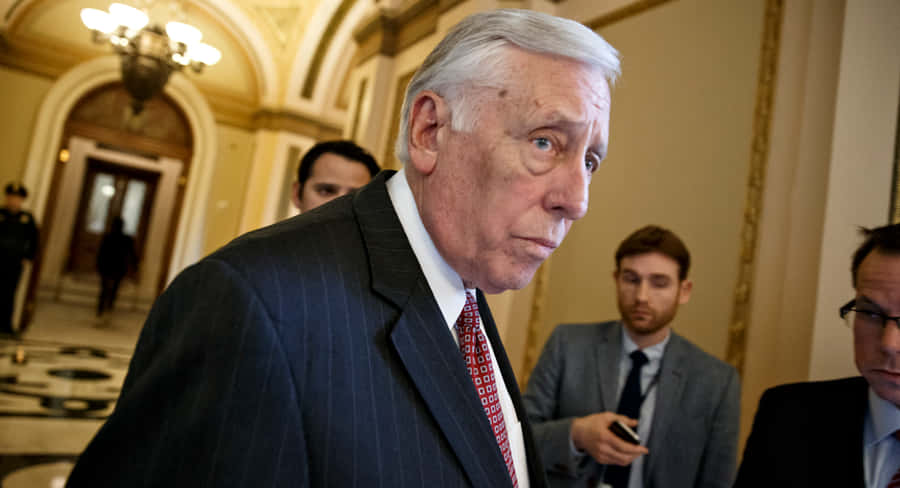 Congressional Leader Steny Hoyer In Profile Wallpaper