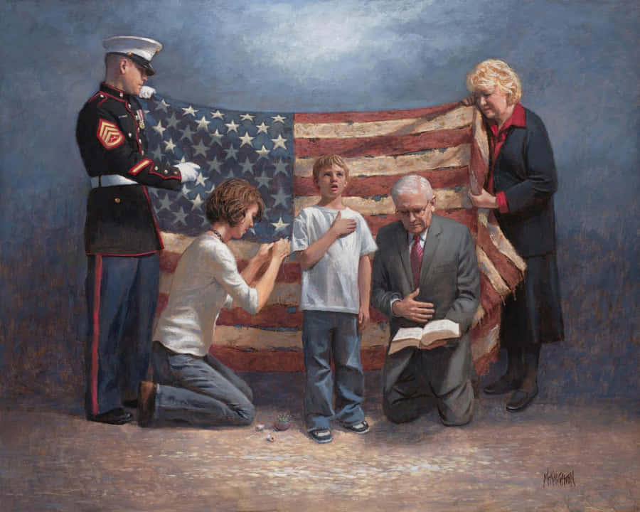 Controversial Art Of Jon Mcnaughton Wallpaper