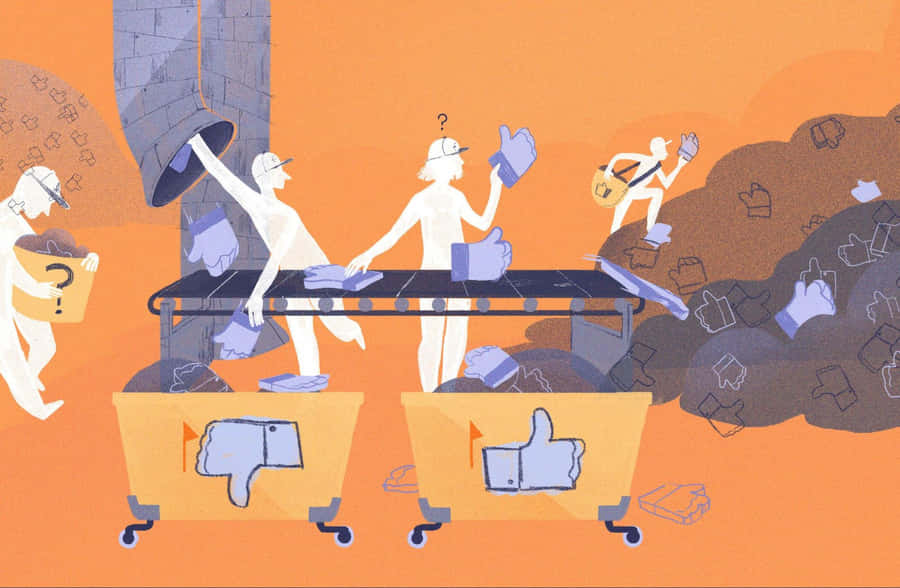 Controversial Graphic Art Wallpaper